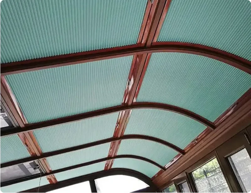 Rèm, vách ngăn tổ ong cách nhiệt